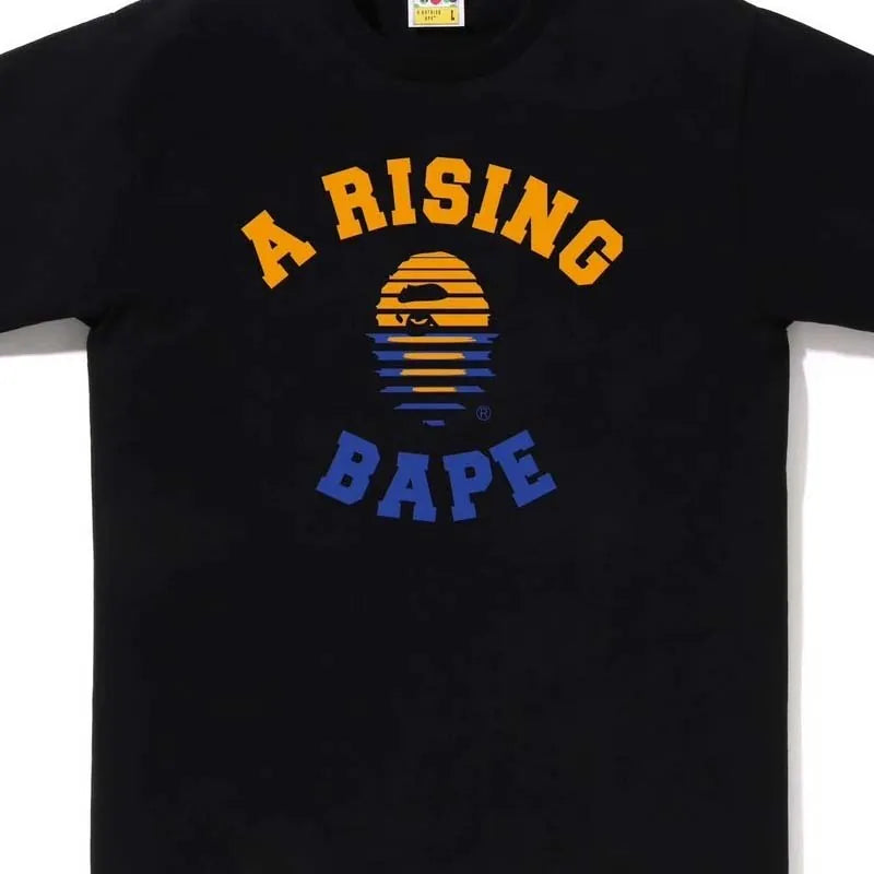 BAPE A Rising College Black Tee