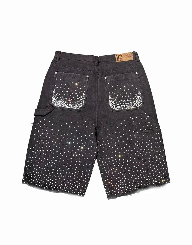 Diamond Jorts Black