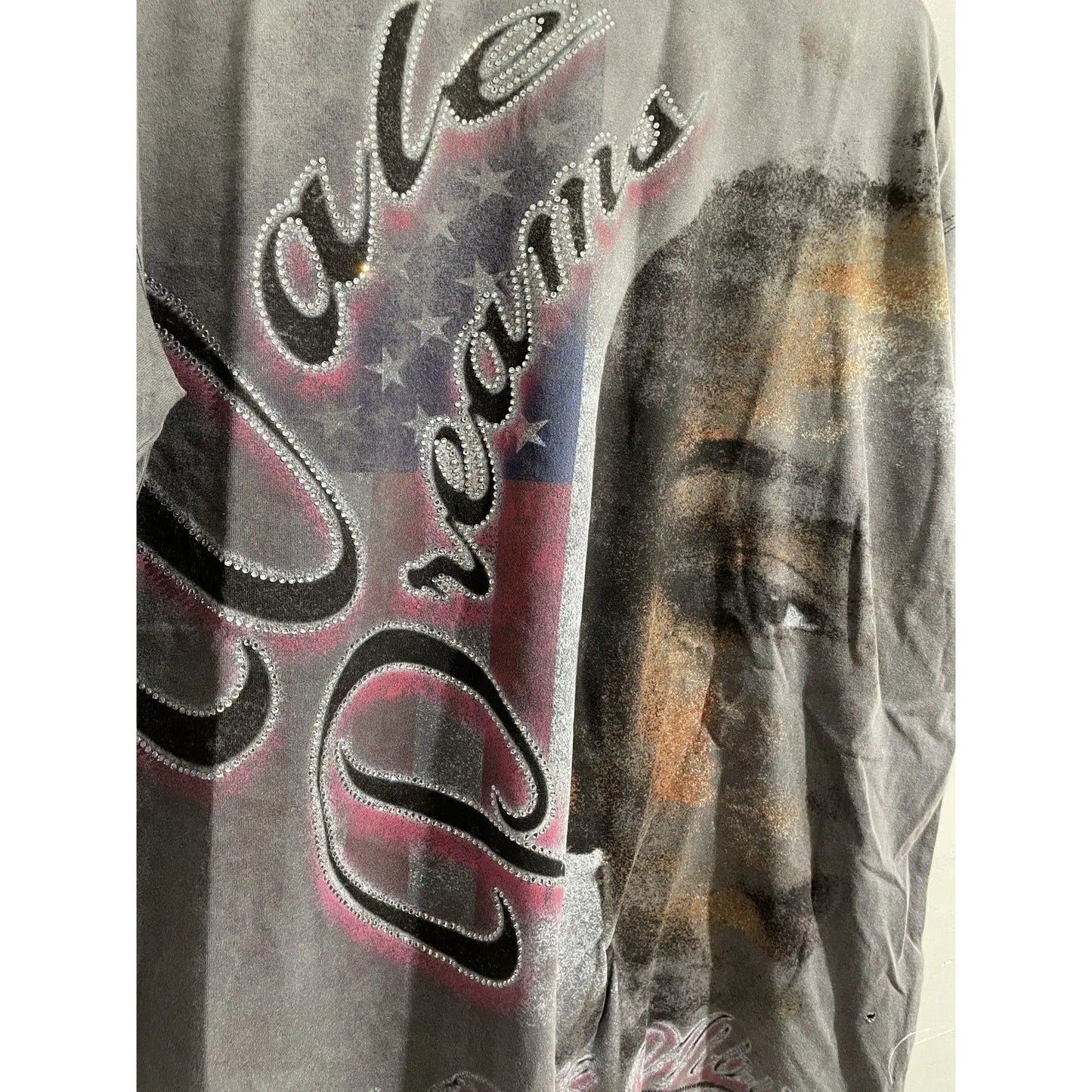 Taboo Bling Tee Grey