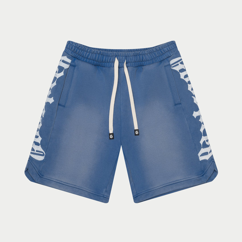 Courtside Shorts Blue Sun Fade