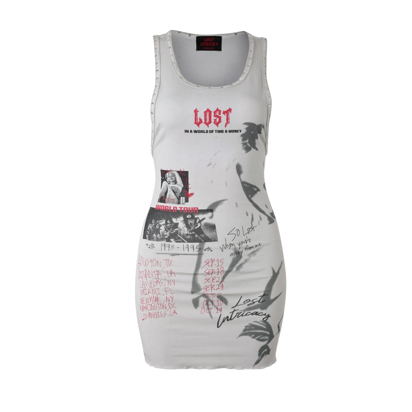 Broken Hearts Dress White