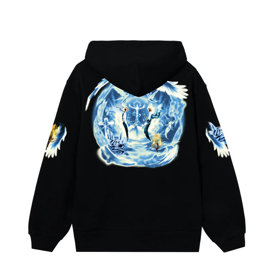 Angel Arch Logo Black Hoodie