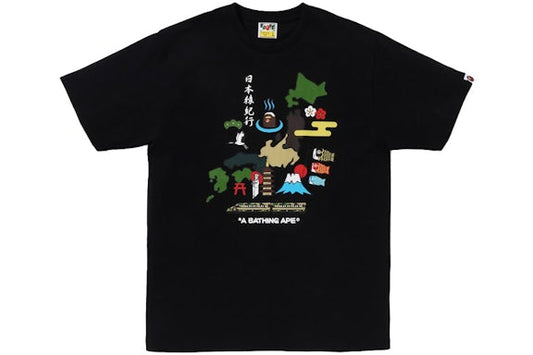 BAPE Japan Culture Black Tee