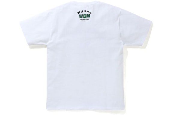 BAPE Gunna White Green Tee