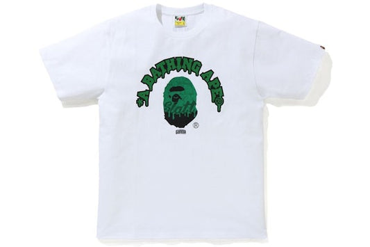 BAPE Gunna White Green Tee