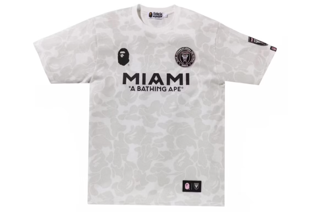 BAPE Inter Miami White Tee