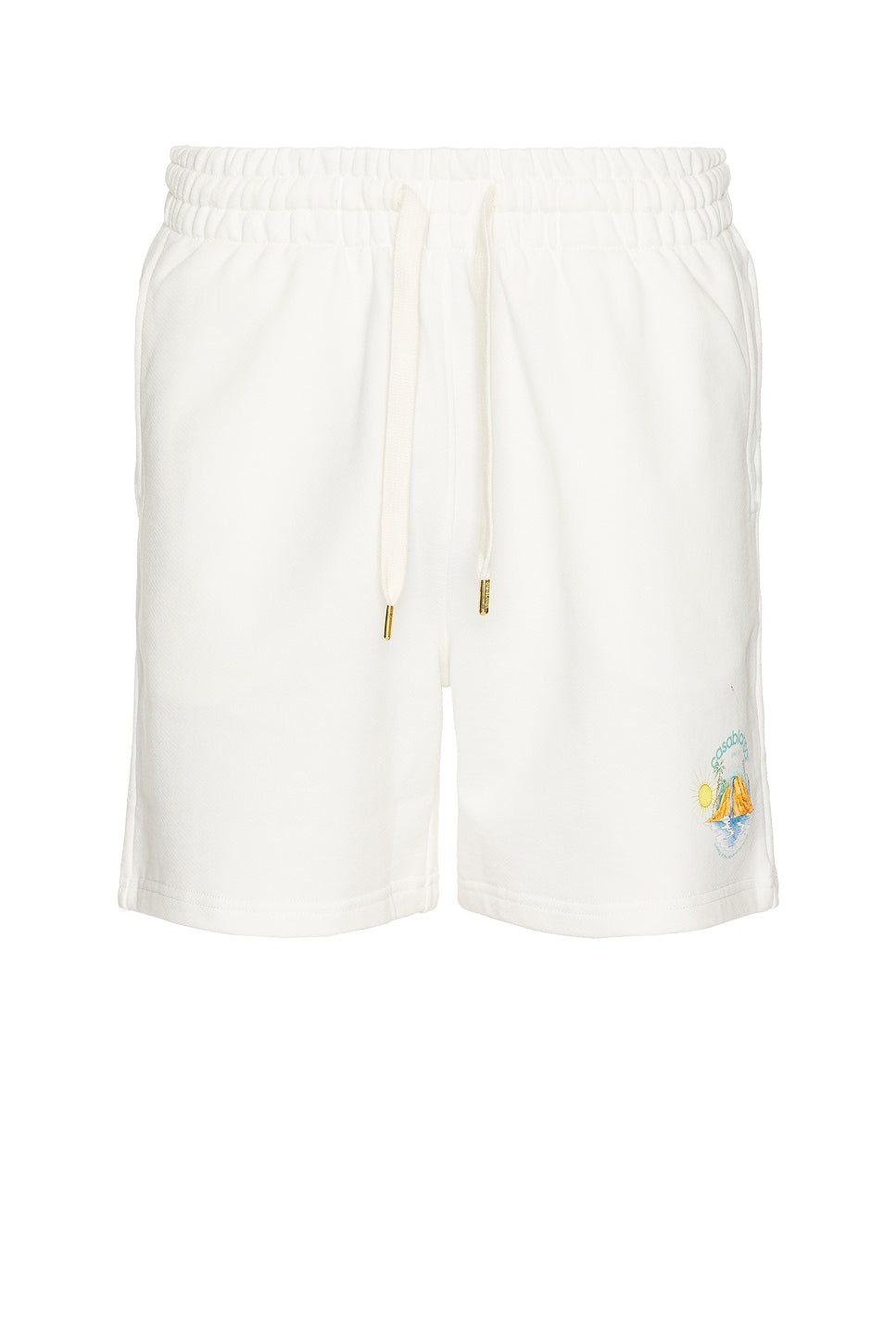 oasis printed sweatshorts off white loopback