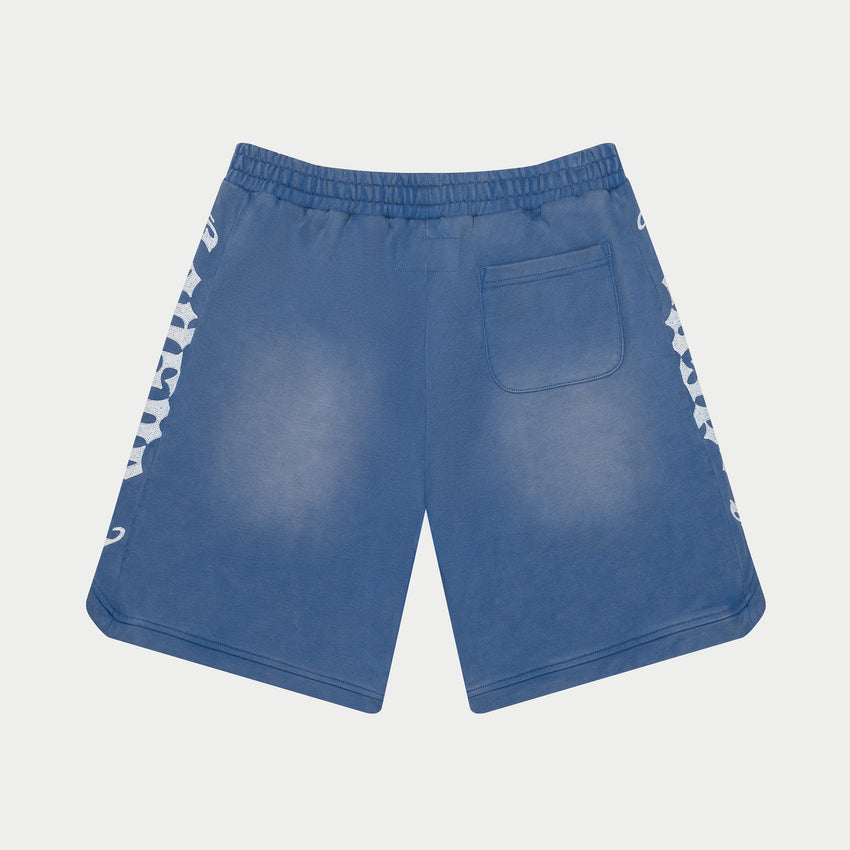 Courtside Shorts Blue Sun Fade