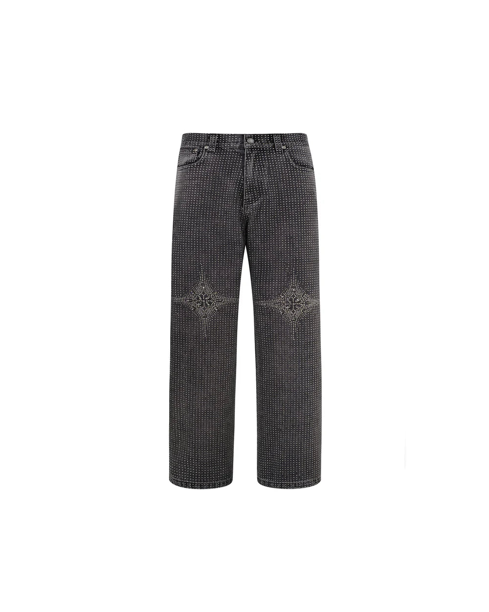20K Diamond Stellar Denim Pants IN Black