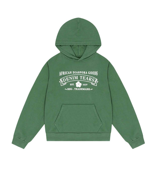 Denim Tears ADG Vintage Green Hoodie