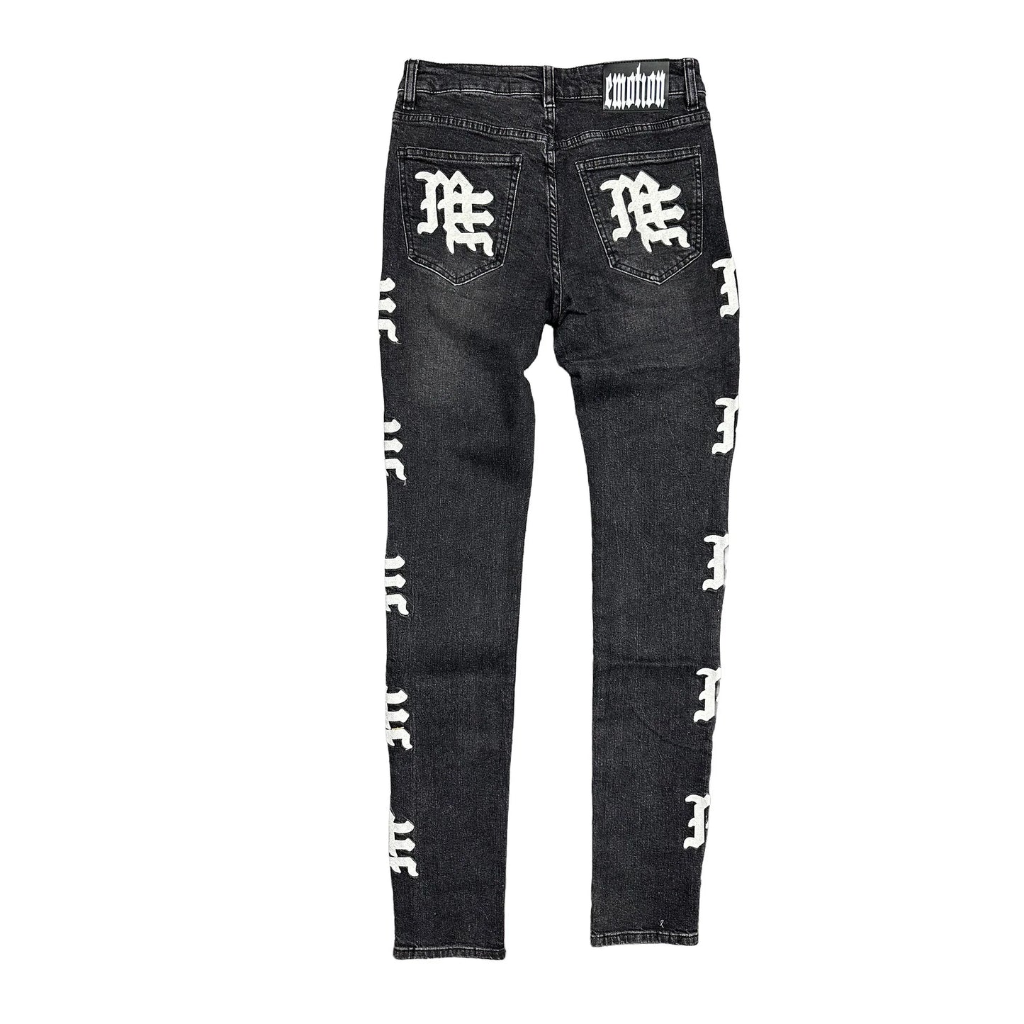 Monogram Denim Wash Black