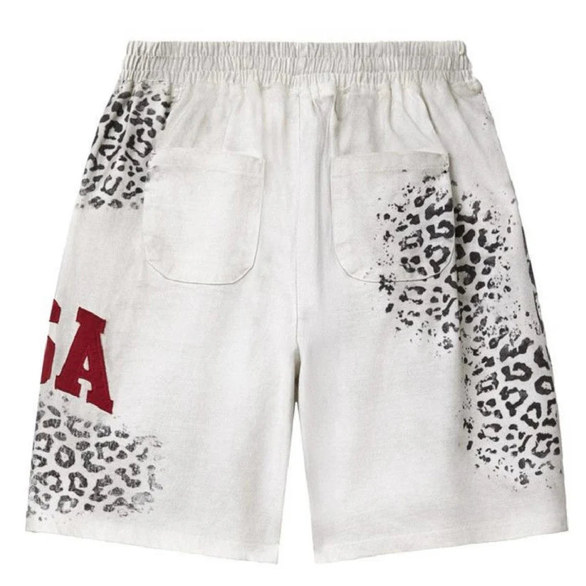 Cheetah Sweat Shorts