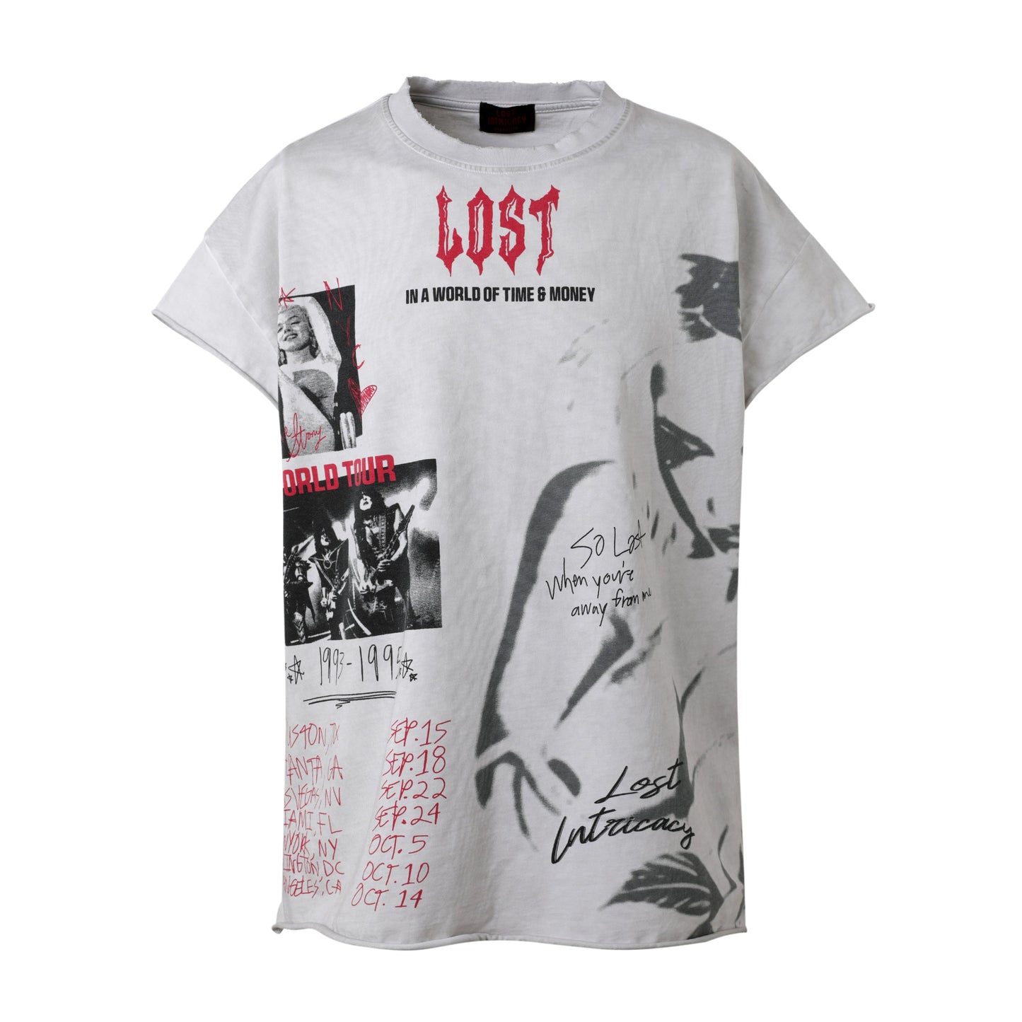 Broken Hearts Tee White