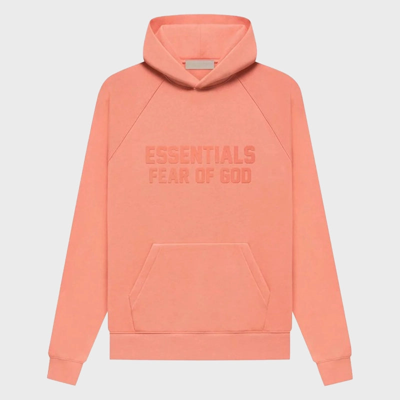 Fear of God Essentials Coral FW22 Hoodies