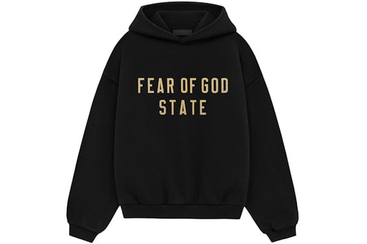 Fear of God Essentials Black FW24 Hoodie