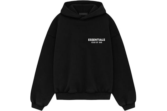 Fear of God Essentials Black FW24 Hoodies