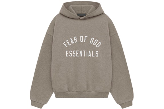 Fear of God Essentials Heather Grey FW24 Hoodie