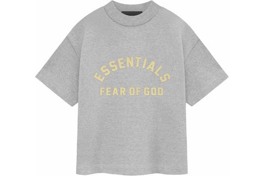 Fear of God Essentials Light Heather FW24 Tee