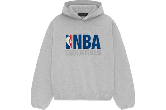 Fear of God Essentials NBA Light Heather FW24 Hoodie