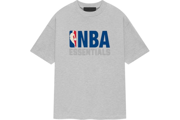 Fear of God Essentials NBA Light Heather FW24 Tee