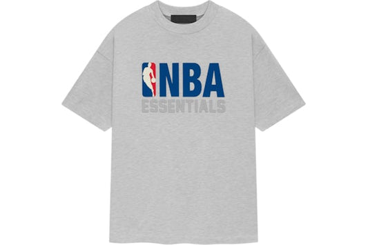 Fear of God Essentials NBA Light Heather FW24 Tee