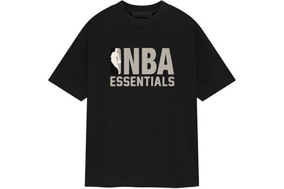 Fear of God Essentials NBA Black SS25 Tee