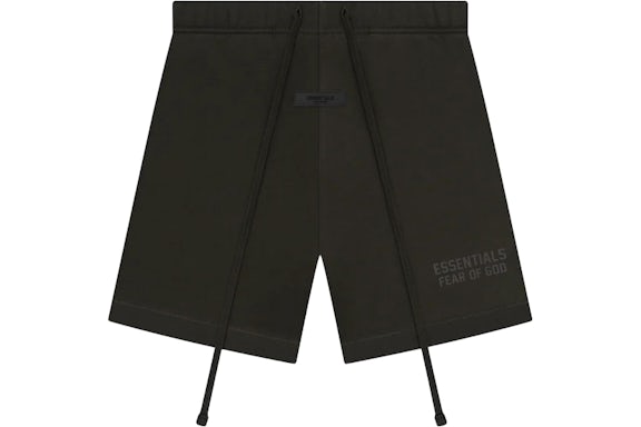 Fear of God Essentials Off Black SS23 Shorts