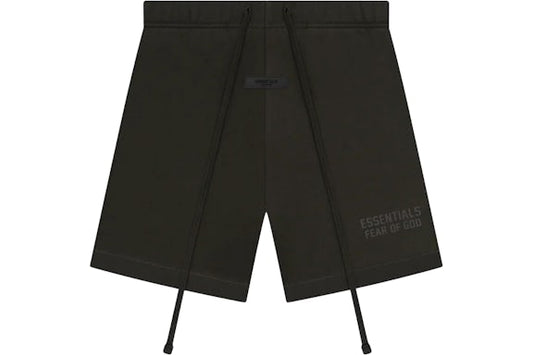 Fear of God Essentials Off Black SS23 Shorts