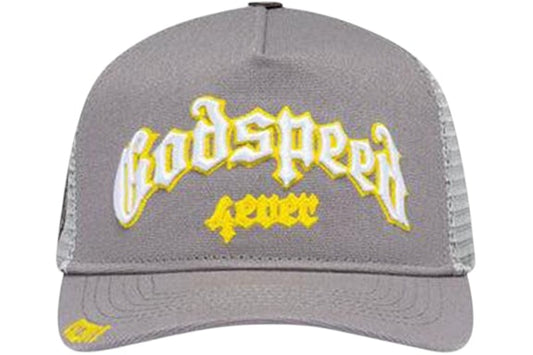 Forever Trucker Hat Grey/ Yellow