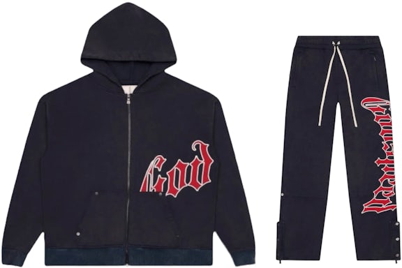 OG Logo sweatsuit V2 Black/red