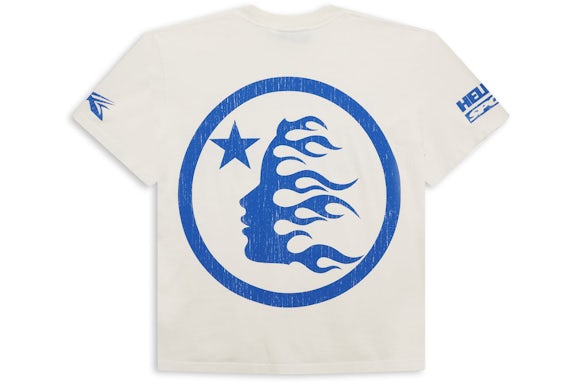 Beat Us! Tee White/Blue
