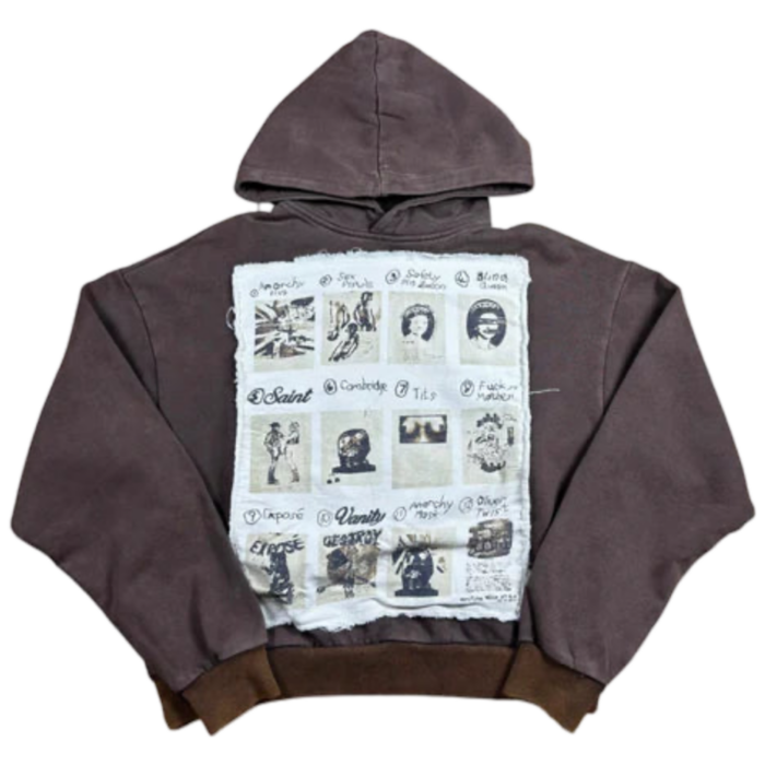 Van Life Hoodie Brown