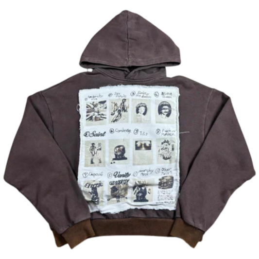 Van Life Hoodie Brown