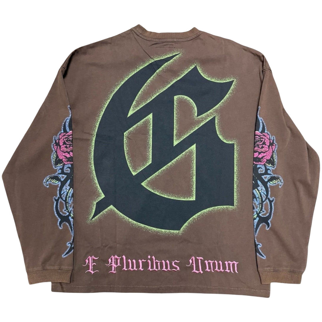 Vandal Brown LS T-Shirt