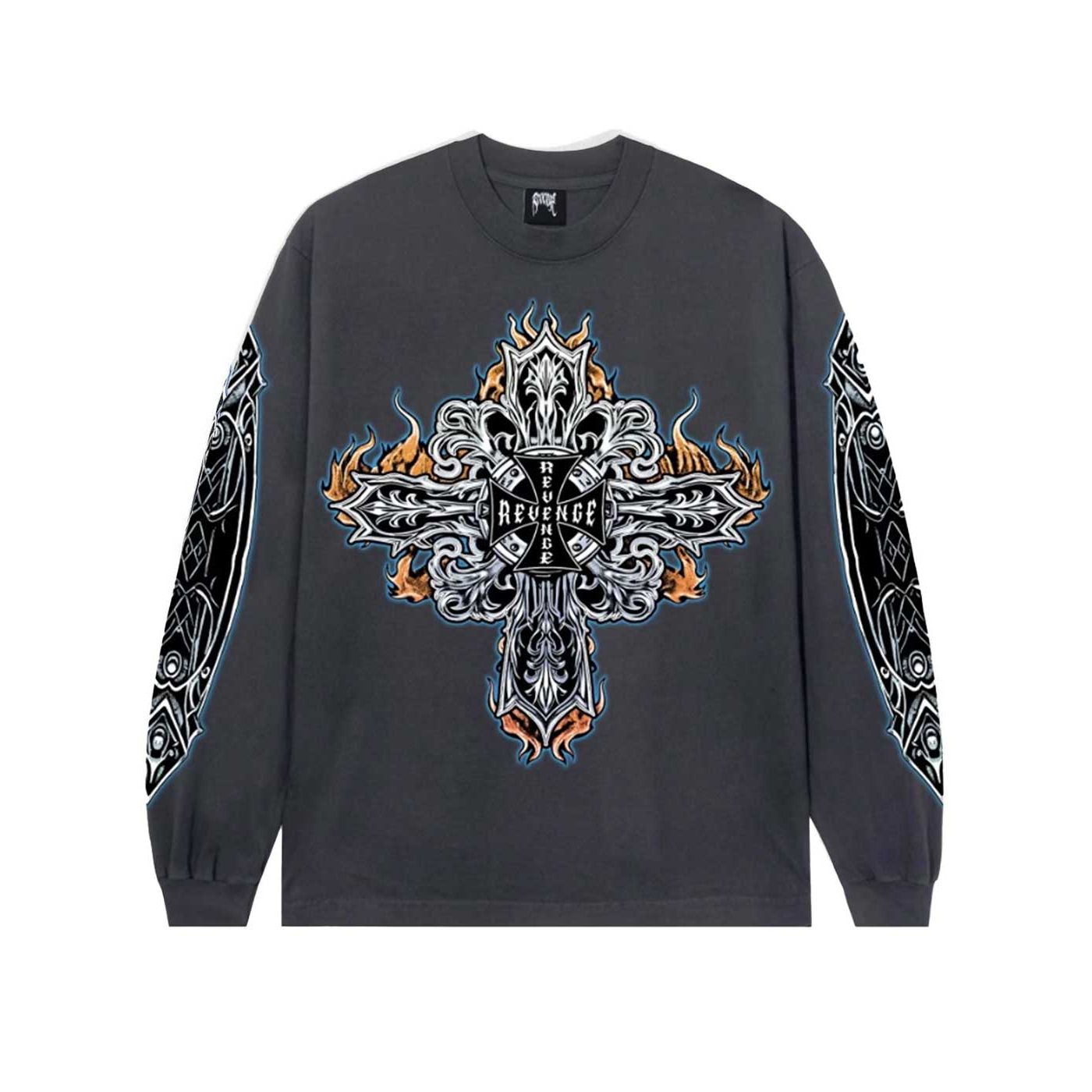 Ironcrest Long Sleeve Tee Vintage Black