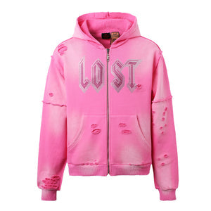 Man Hoodie Pink