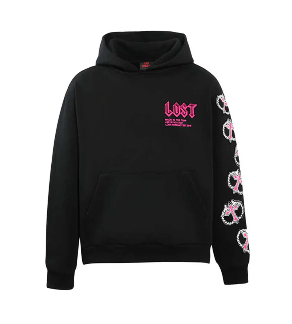 Black/Pink MITT Hoodie