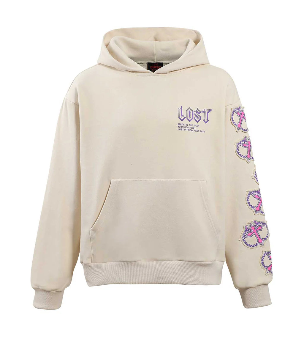 Cream/Pink MITT Hoodie