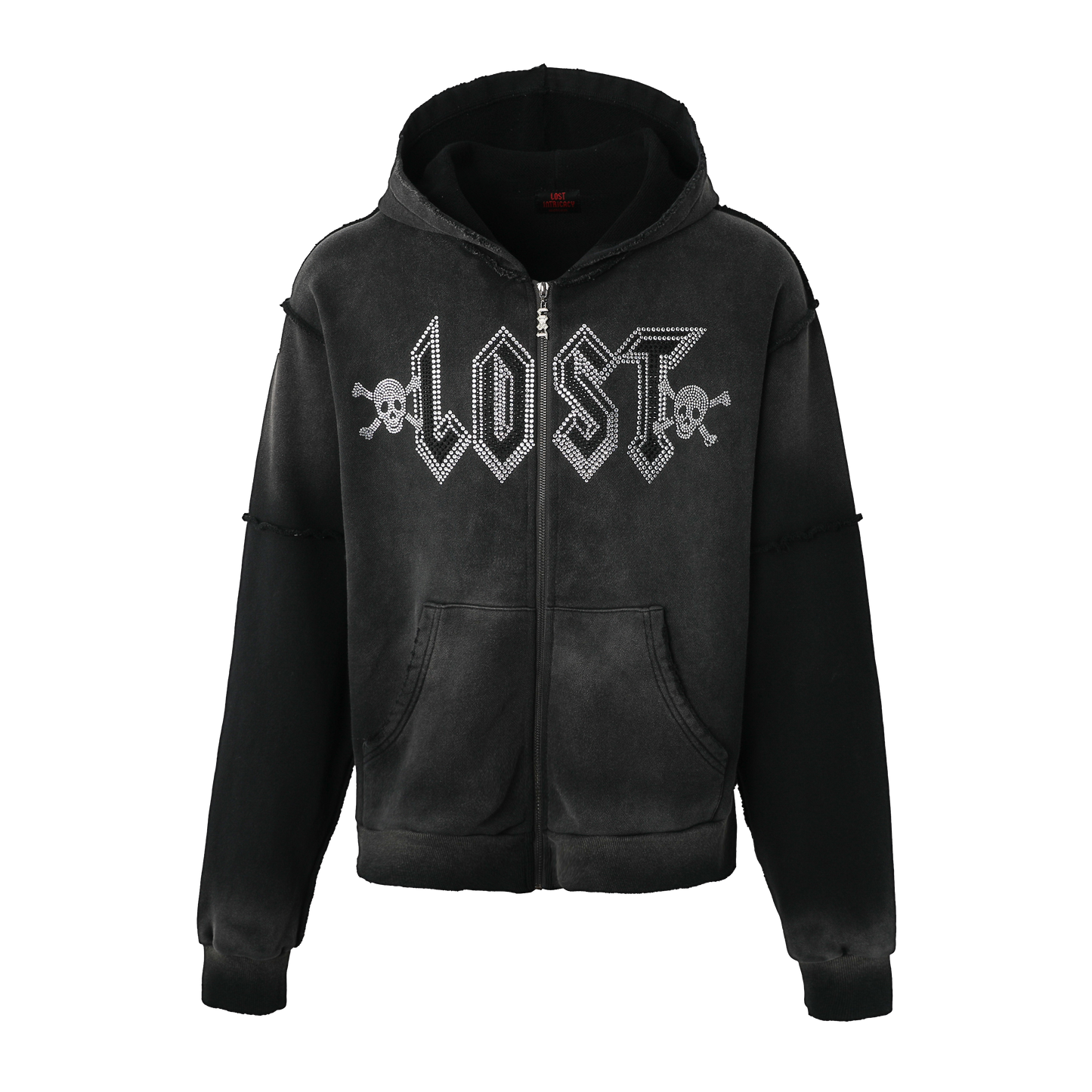 Inverse purple hoodie