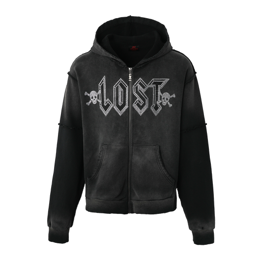 Inverse purple hoodie