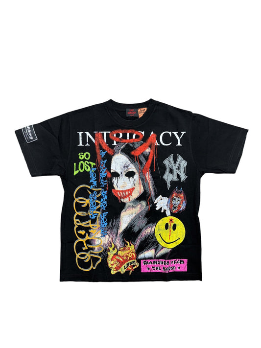 Front Page Mag T-Shirt Black