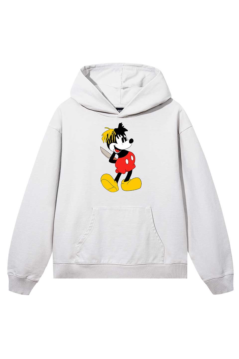 Skeleton Angel Hoodie Chocolate Brown