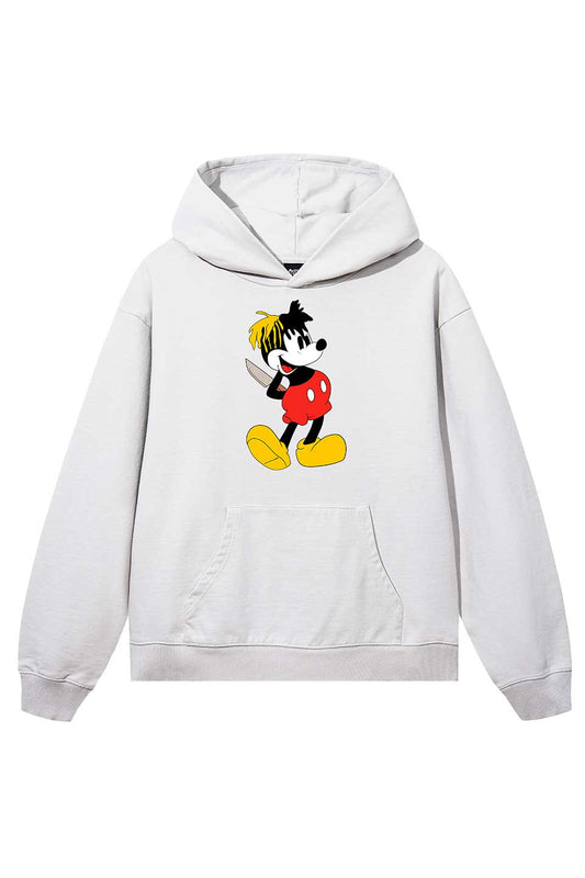 Skeleton Angel Hoodie Chocolate Brown