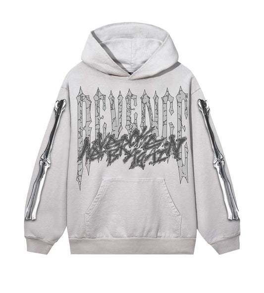 Chromed Out Hoodie Cement