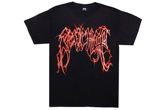 Lightning Arch Logo Tee Black/Red