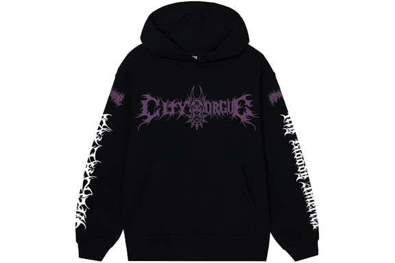 Metal Tour Hoodie Black/Purple
