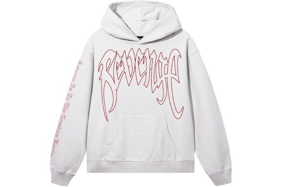 X Kill Outline Hoodie Cement/Red