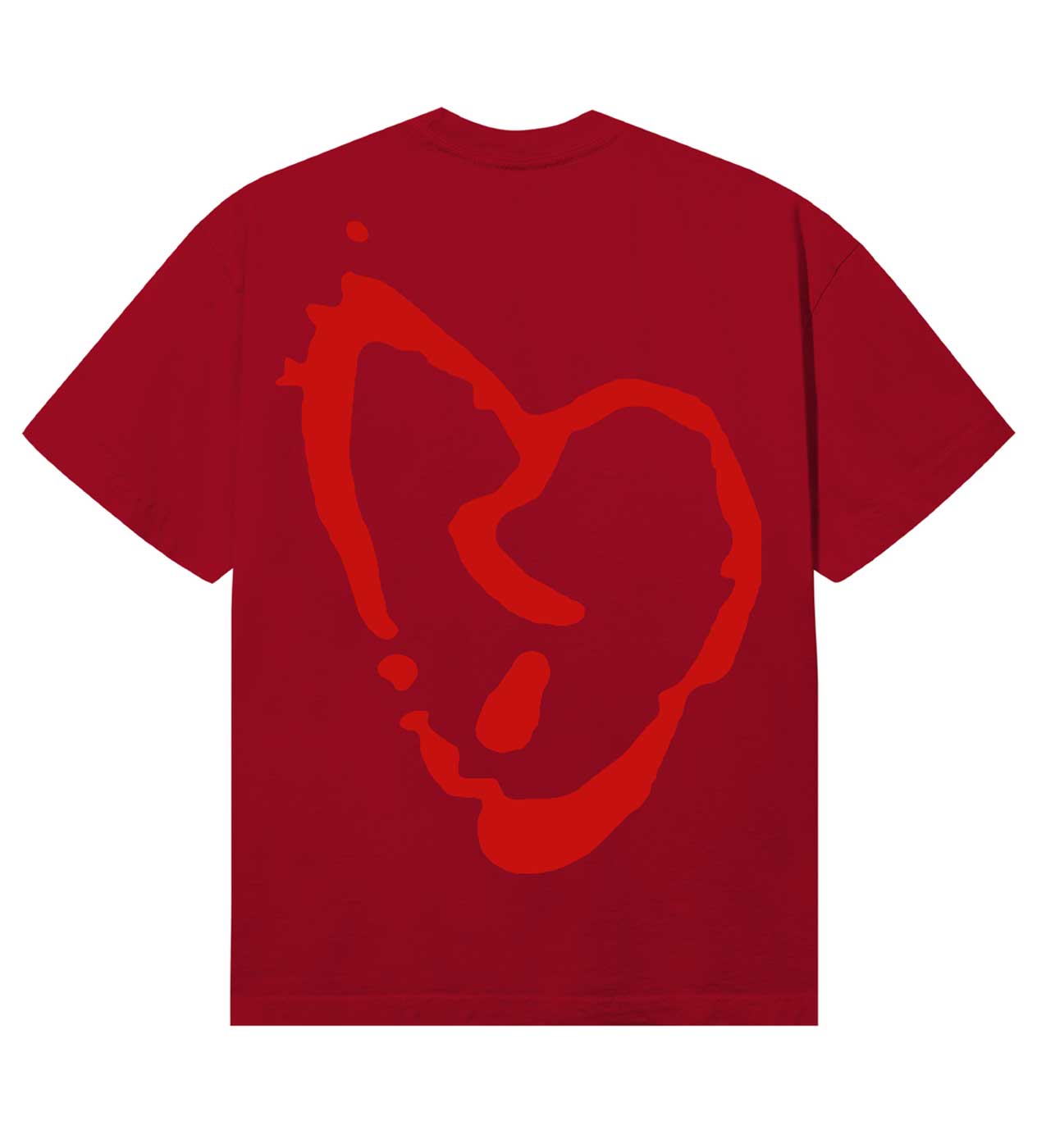 X Lightning Heartbreak Tee Red/Red
