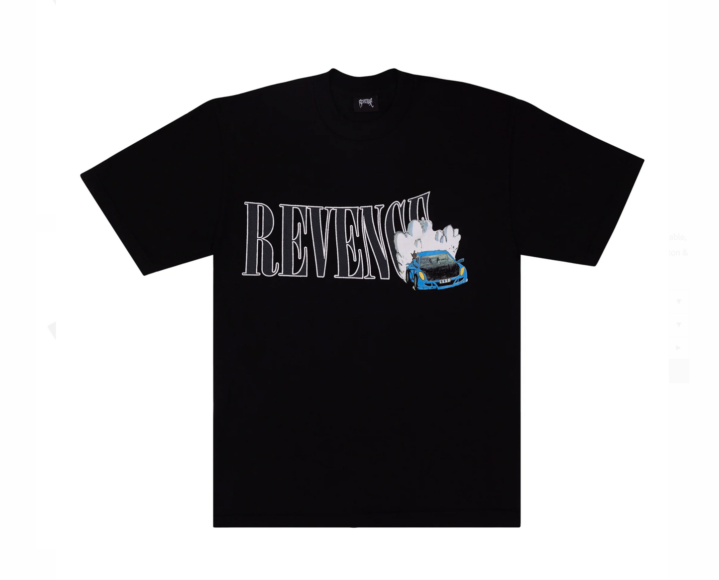 Burnout Tee Black