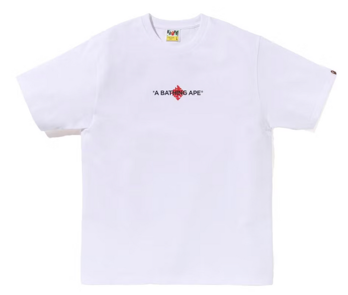 BAPE Japanese Fan White Tee